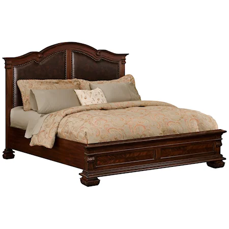 Queen Bed with Headboard and Footboard